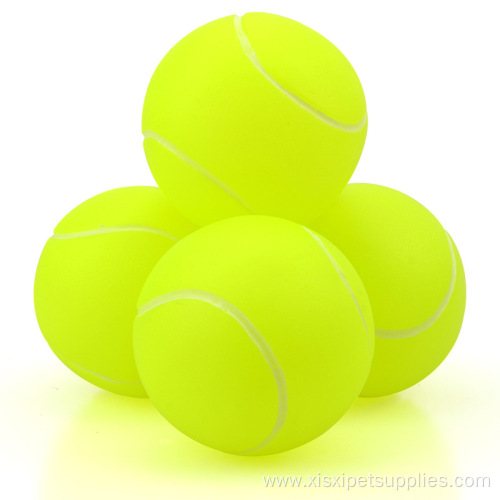 7.5cm vinyl tennis ball dog toy pet products